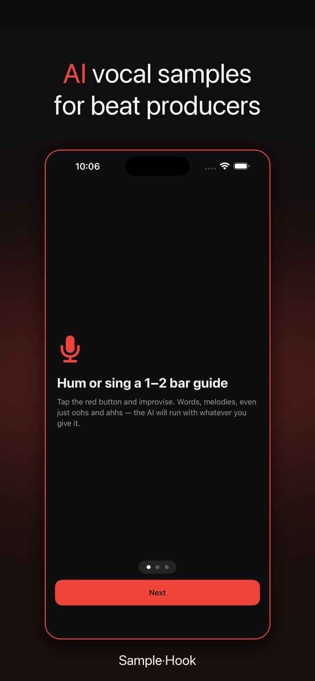 AI vocal samples for beat producers