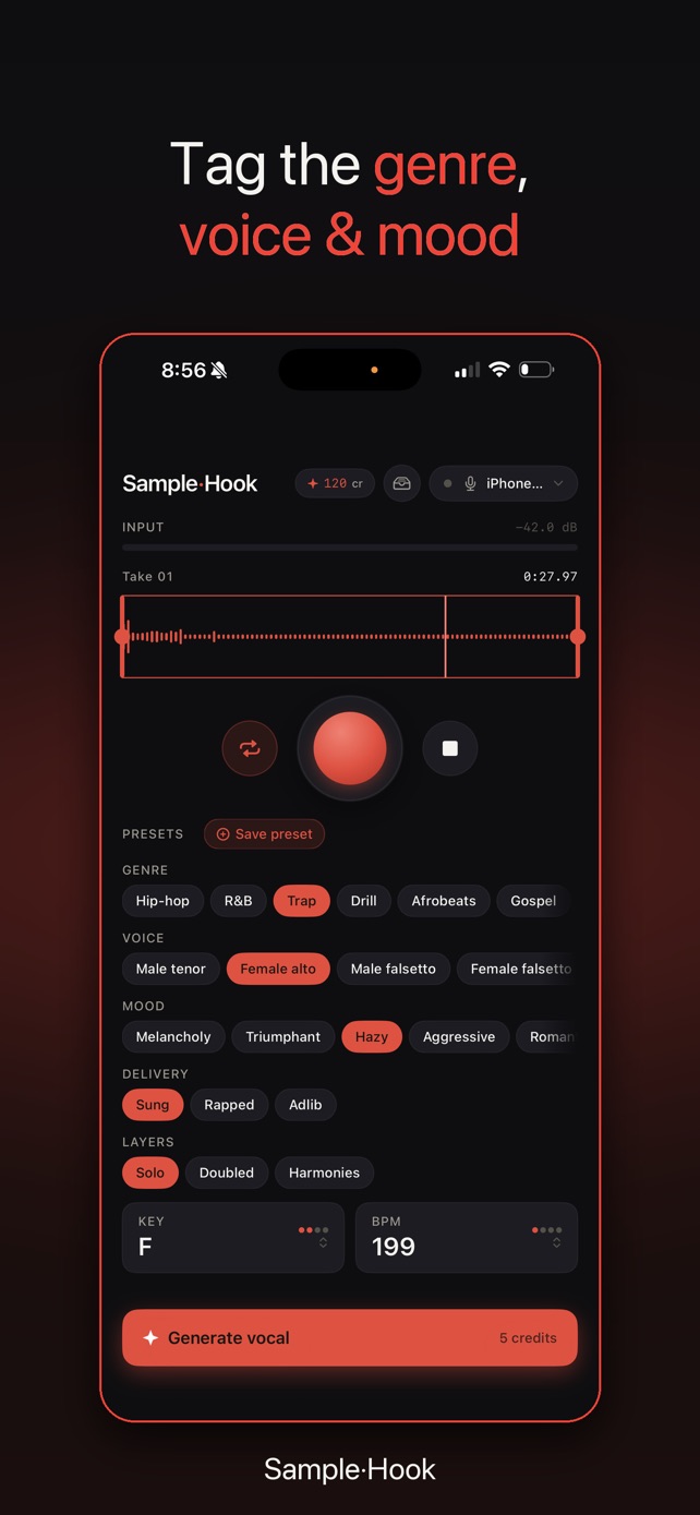Review screen