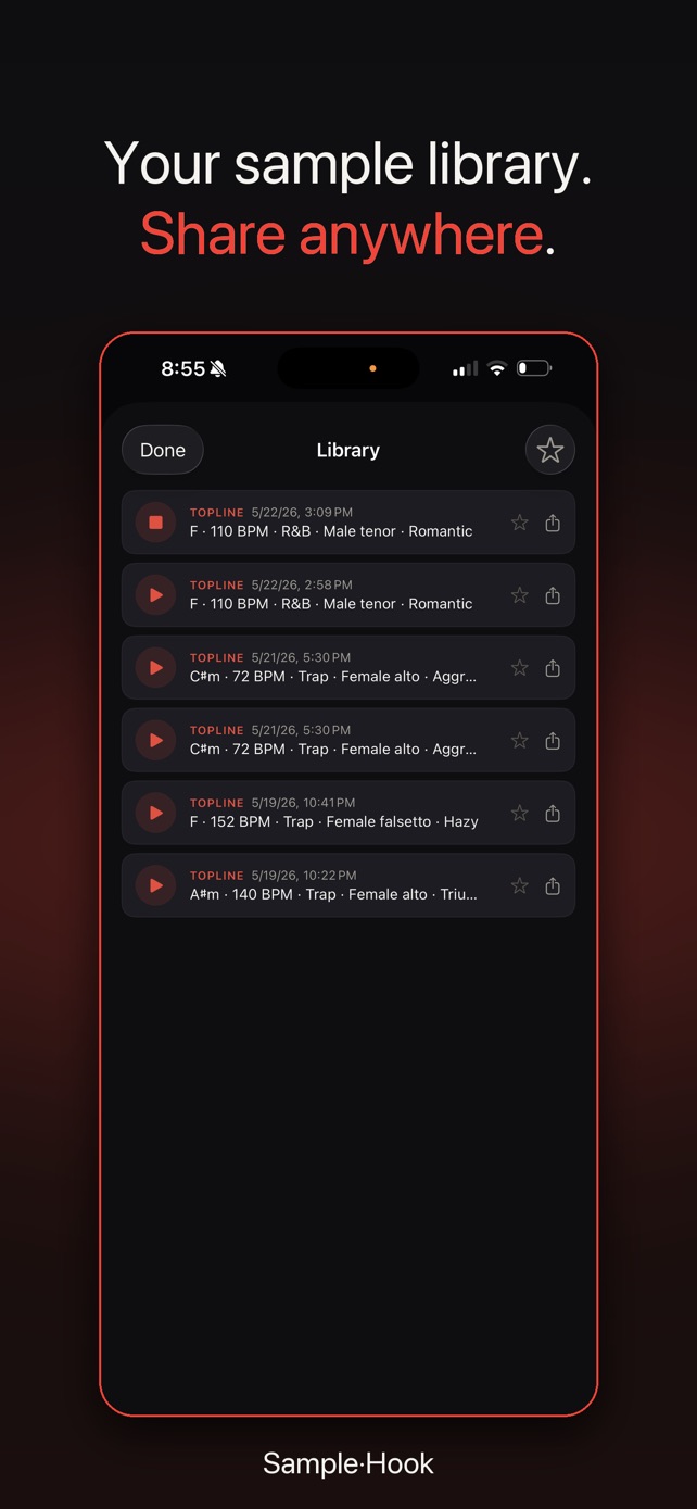 Sample library